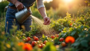 Quel est le moment optimal pour arroser votre potager le matin ?