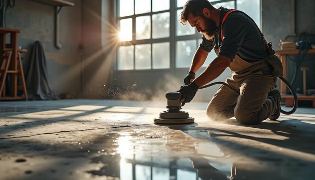 Conseils pour rénover un sol abîmé avec une polisseuse béton