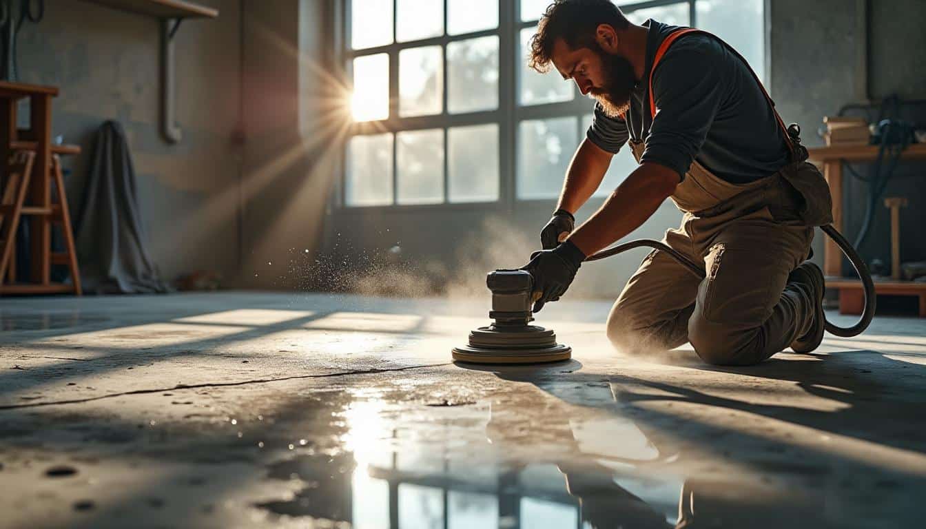 Conseils pour rénover un sol abîmé avec une polisseuse béton