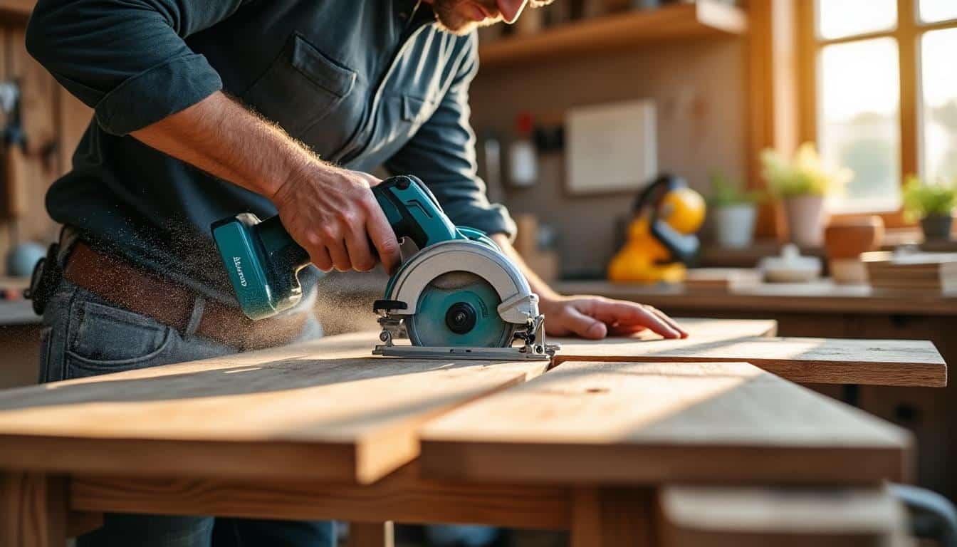 Illustration: Pourquoi opter pour une scie circulaire sans fil Makita dans vos projets de bricolage ?