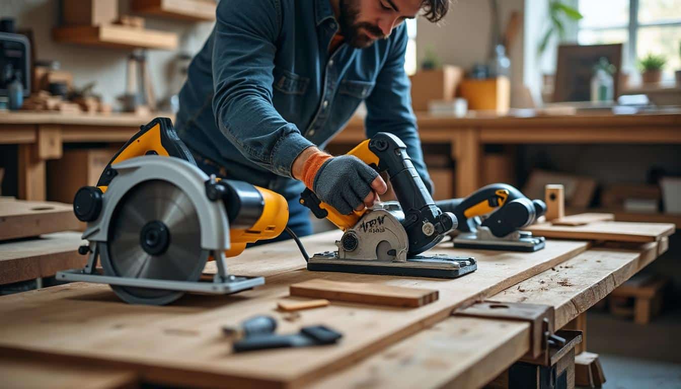 Illustration: Tout savoir pour sélectionner et utiliser efficacement une scie portative adaptée à vos besoins