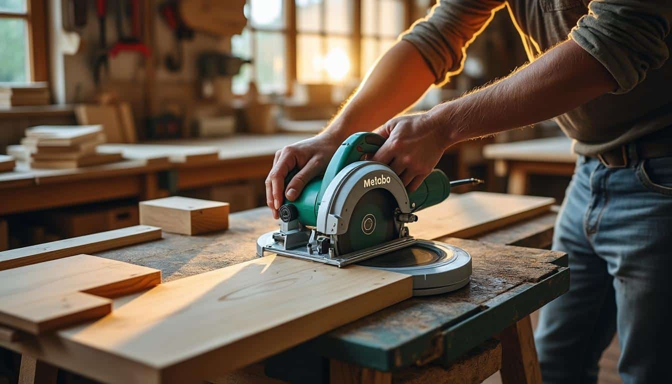 Illustration: Tout savoir sur la scie circulaire de table Metabo TS 254 : définition et usages essentiels