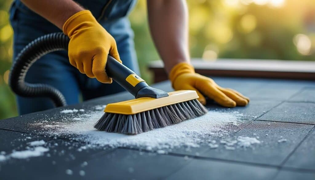 Brosse pour nettoyer les tuiles : guide complet pour un toit impeccable