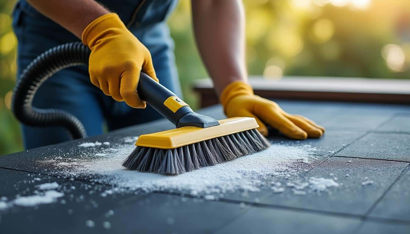 Brosse pour nettoyer les tuiles : guide complet pour un toit impeccable
