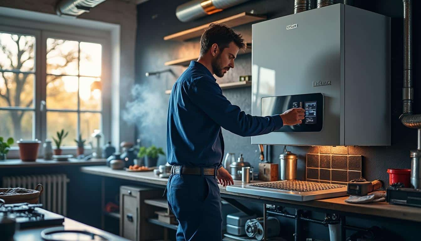 Illustration: Comment fonctionne la chaudière à condensation de la marque Leblanc ?