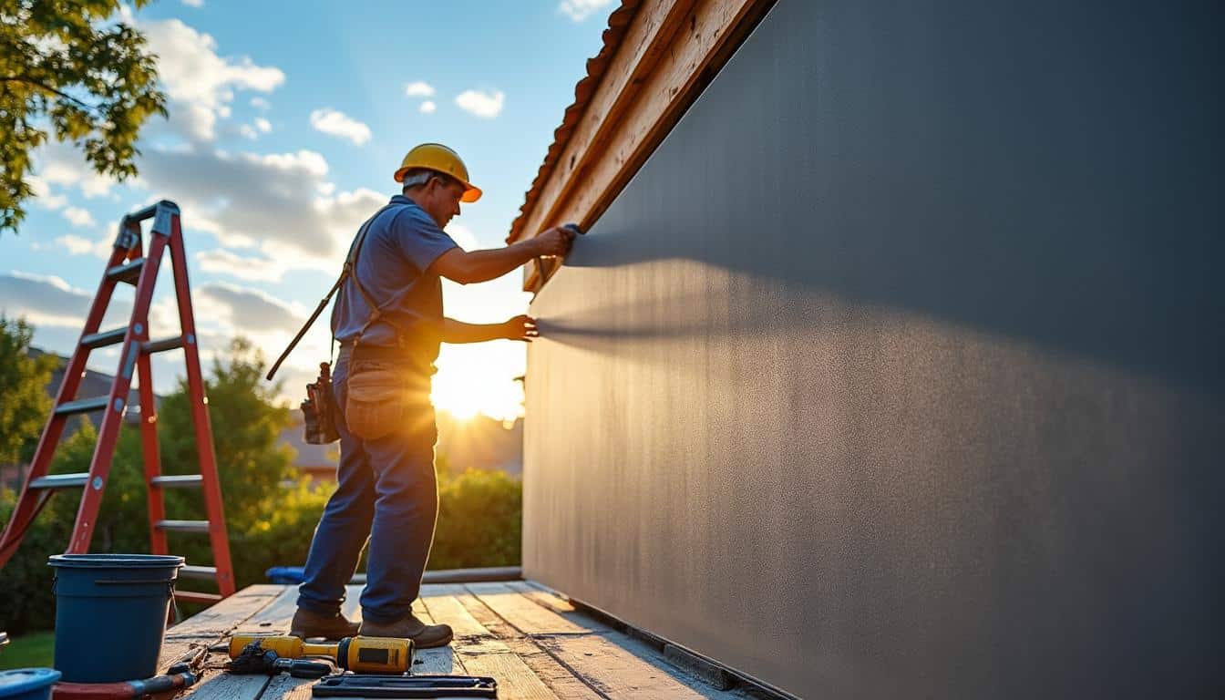 Illustration: Comprendre le rôle essentiel de l’écran sous toiture dans la construction