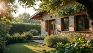 Maison année 70 relookée : allier charme vintage et confort moderne