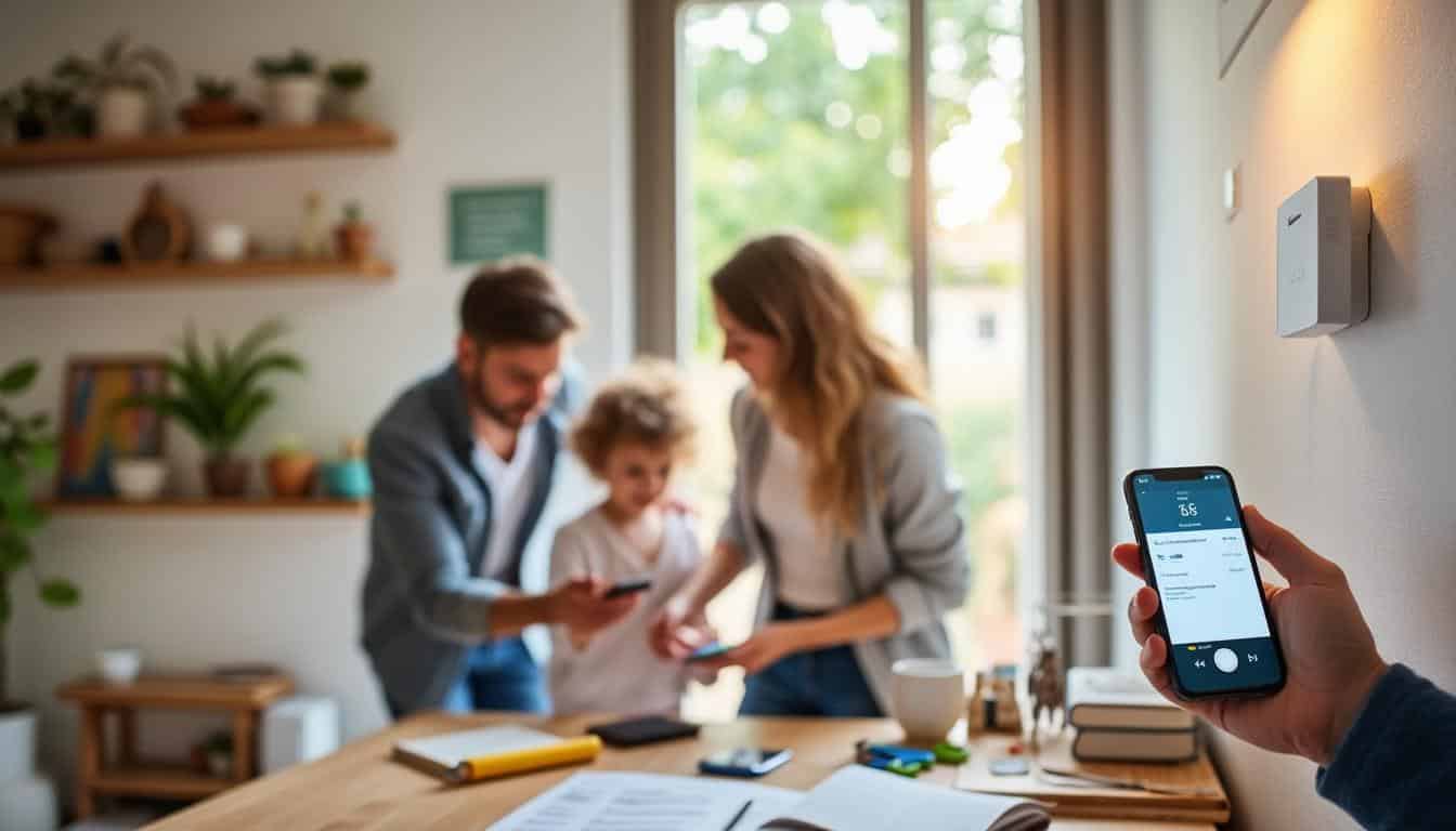 Illustration: Comprendre le fonctionnement d’un système d’alarme sans abonnement