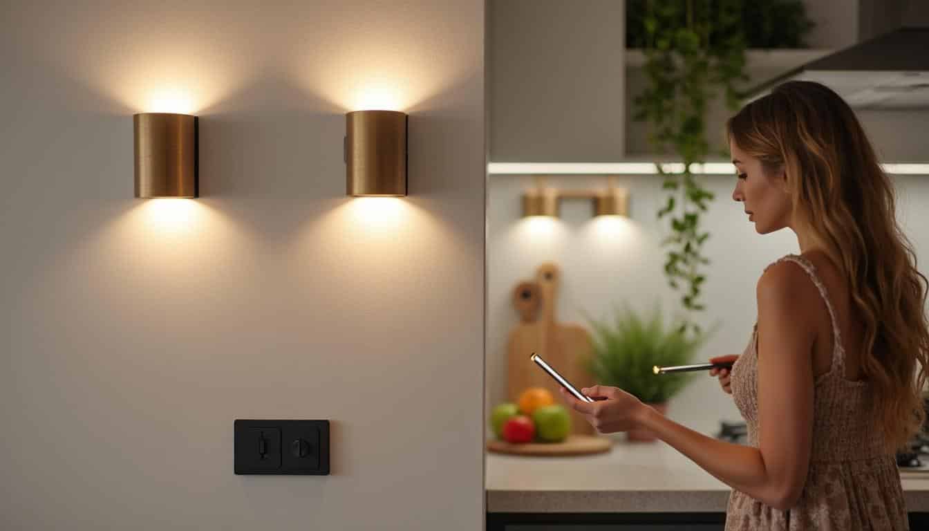 Illustration: Comment bien choisir l’applique murale avec interrupteur adaptée à votre cuisine ?