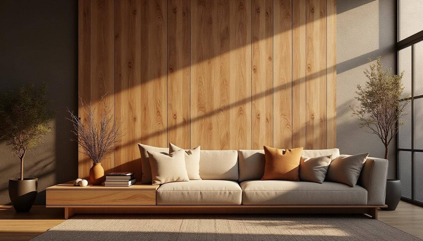 Applique murale en bois : charme naturel et éclairage chaleureux