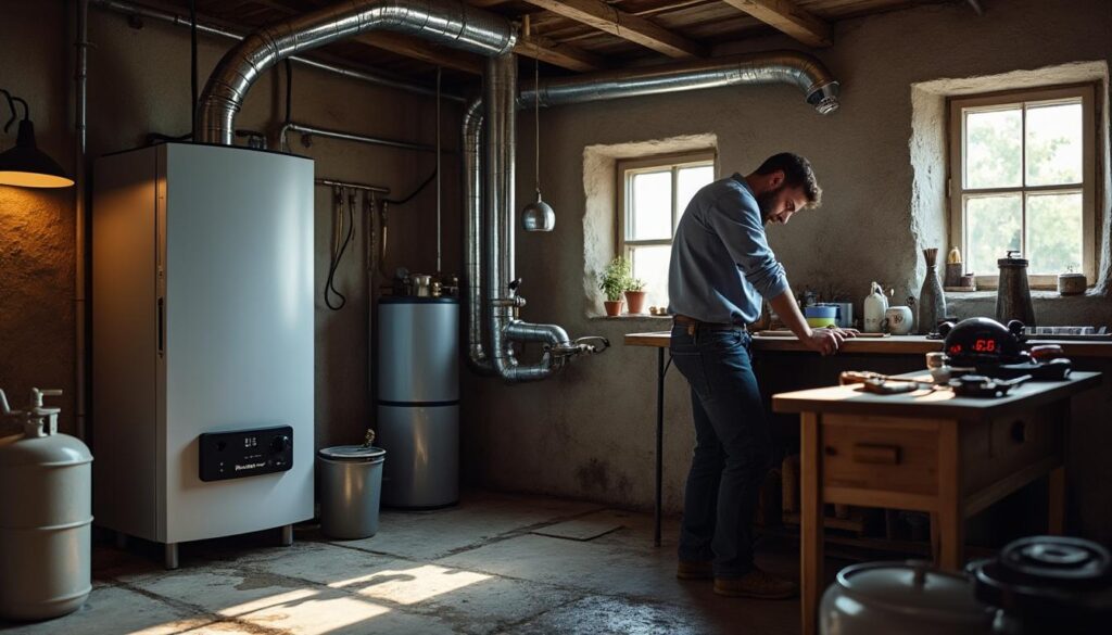 Chaudière fioul Viessmann avec production d'eau chaude prix et avantages