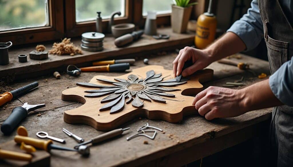 Fabrication d'une applique murale : guide pour un DIY réussi