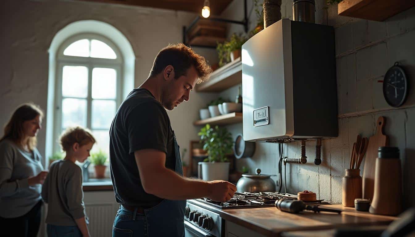 Illustration: Les causes fréquentes qui empêchent la production d'eau chaude dans votre chaudière