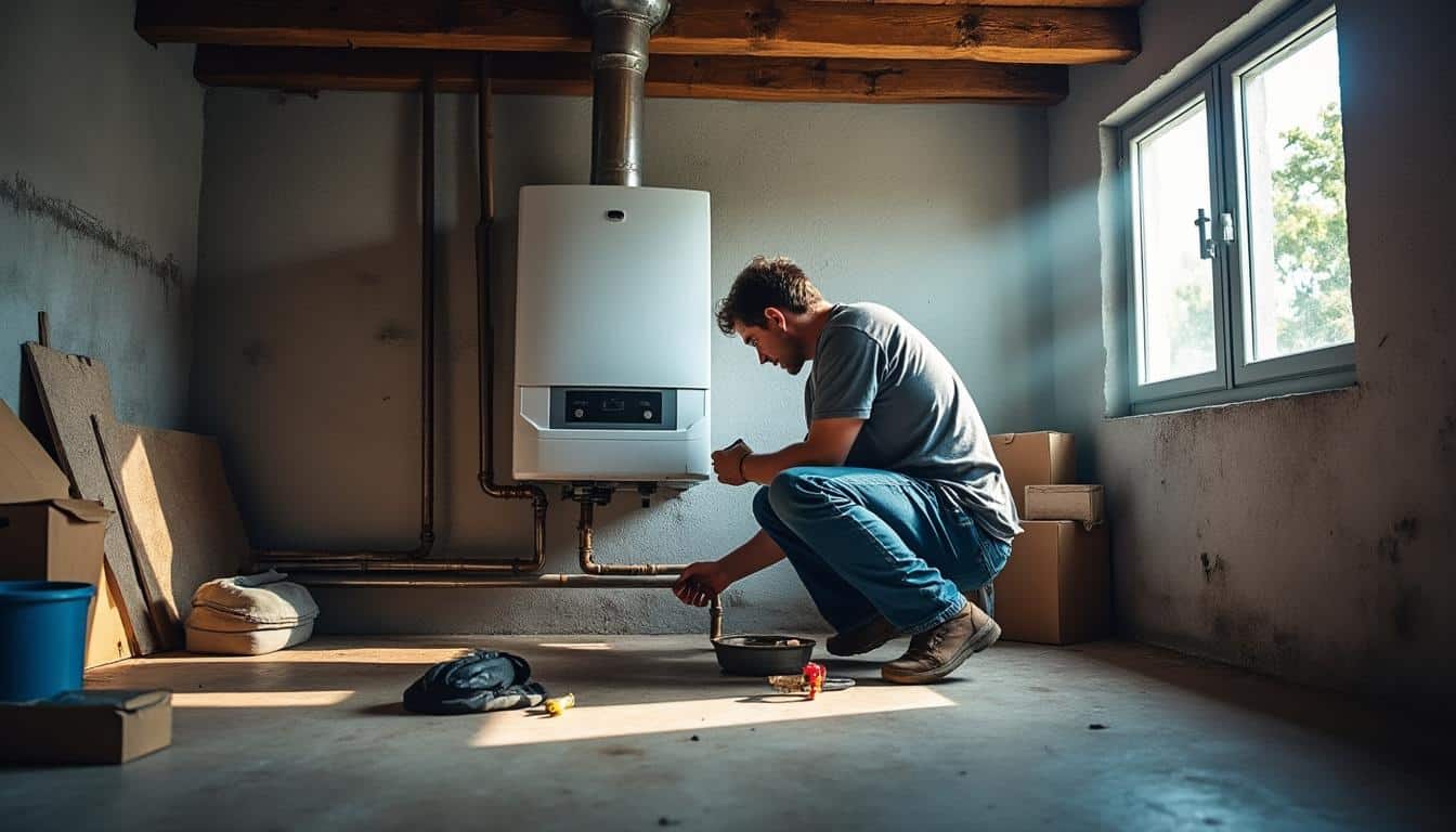 Schéma de la chaudière à gaz : fonctionnement et installation