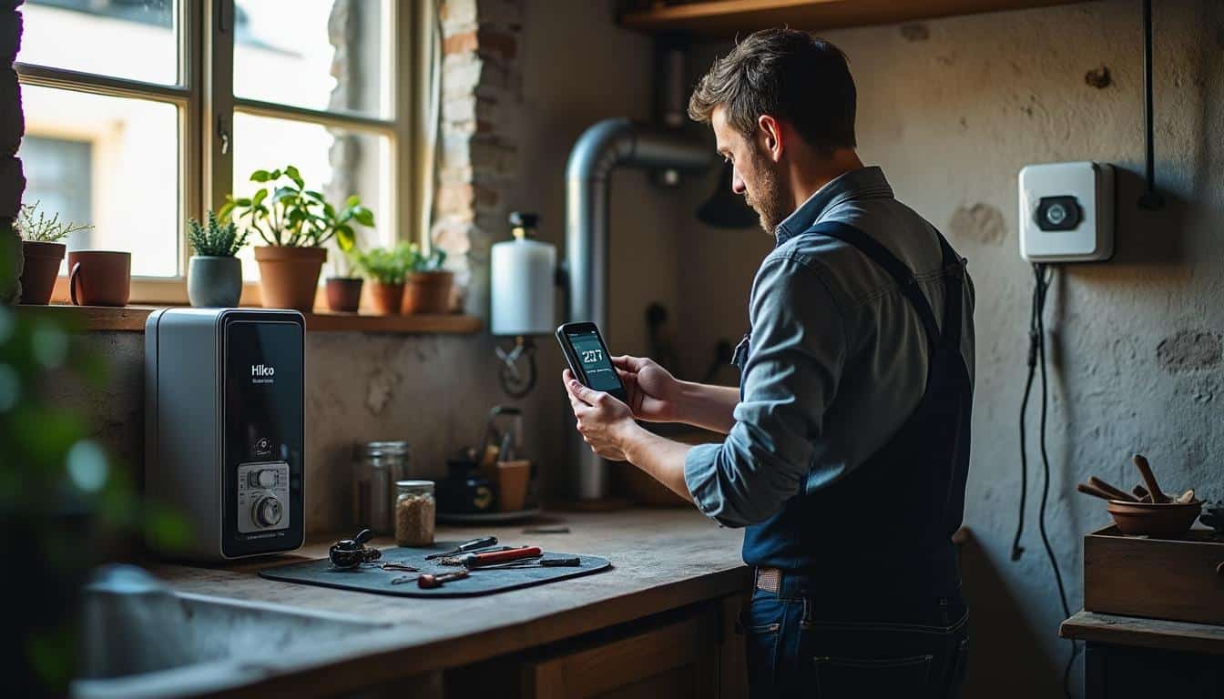 Thermostat de chaudière fioul sans fil : confort et économies faciles