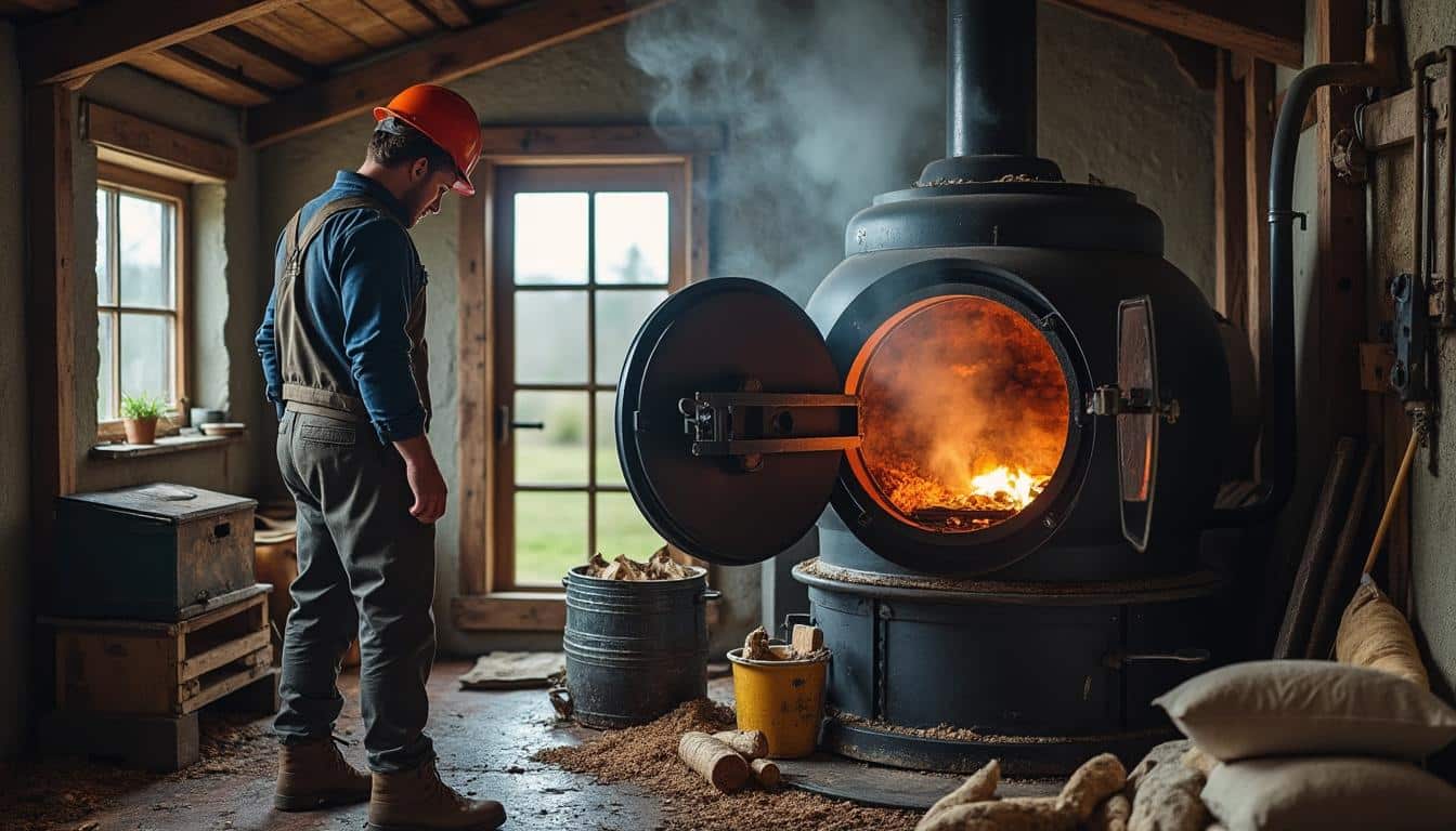 Illustration: Comprendre le principe d’une chaudière alimentée au bois déchiqueté