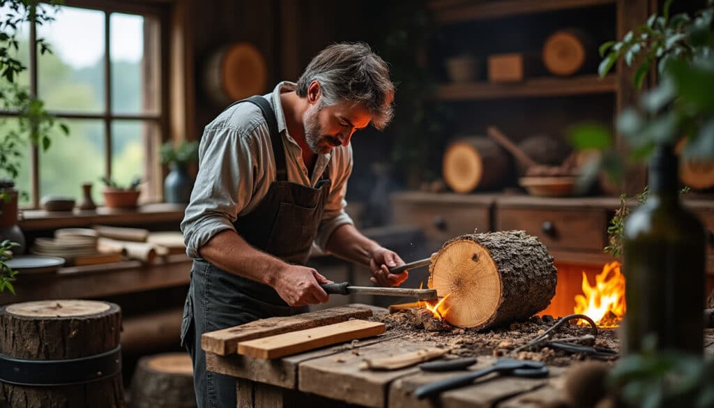 Bois de charme : guide complet pour chauffage et menuiserie