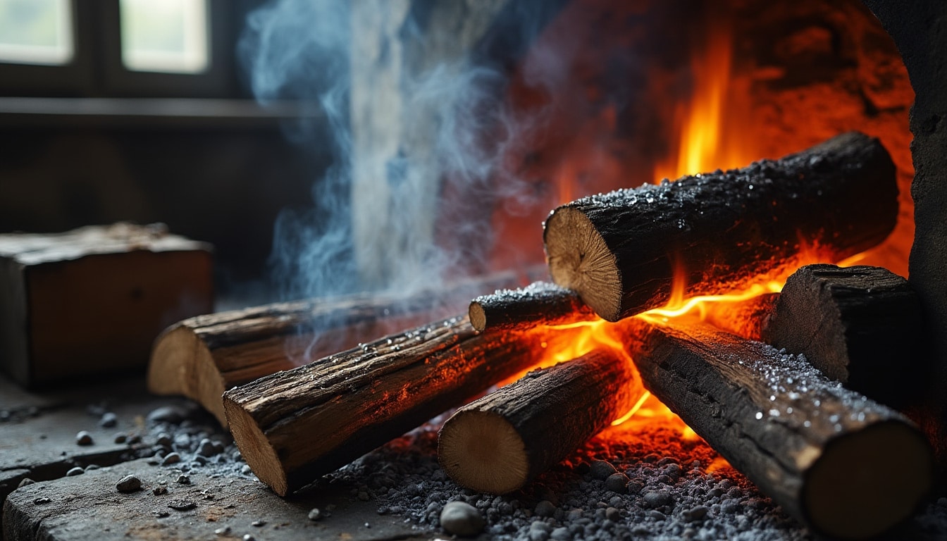 Illustration: Pourquoi un bois trop humide pose-t-il problème pour le chauffage au bois ?