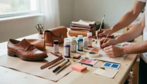Peinture pour cuir : bien choisir selon le support