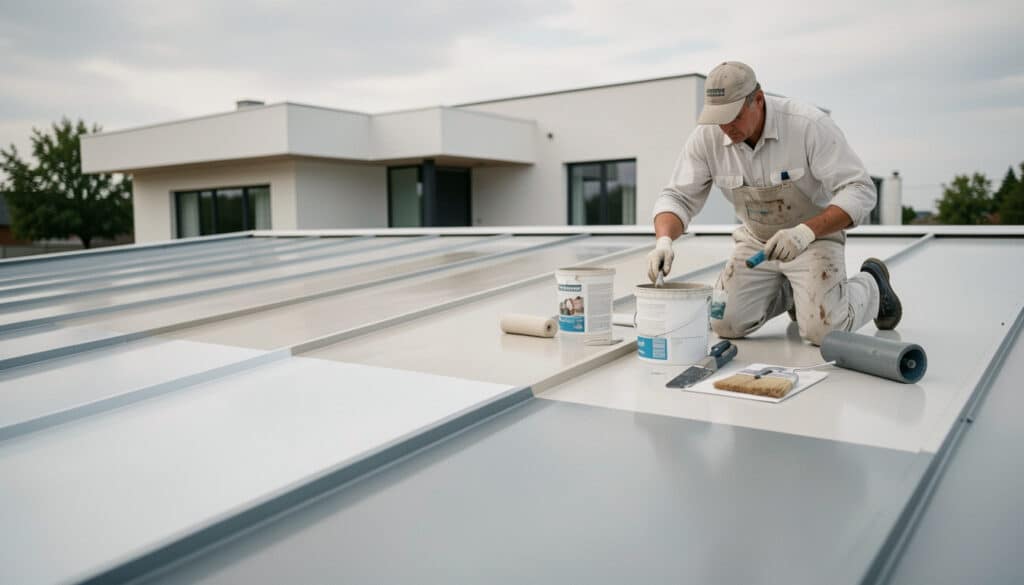 Quelle peinture choisir pour une toiture en tôle ?