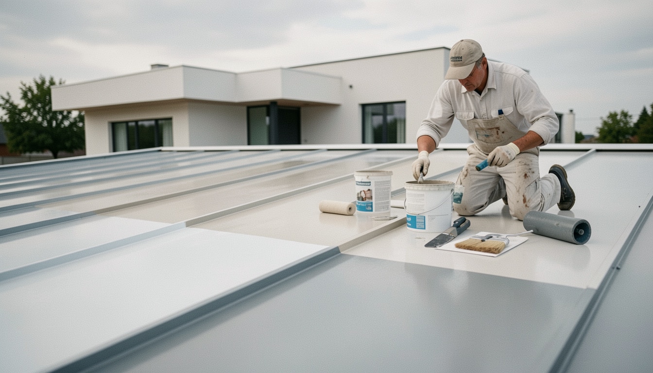 Quelle peinture choisir pour une toiture en tôle ?